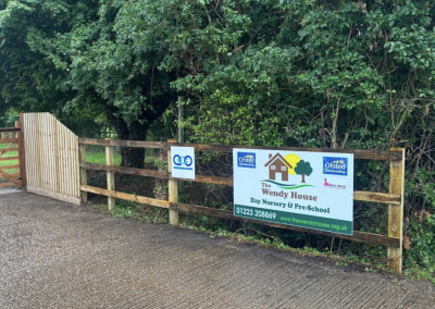 Fencing installed by SM Services
