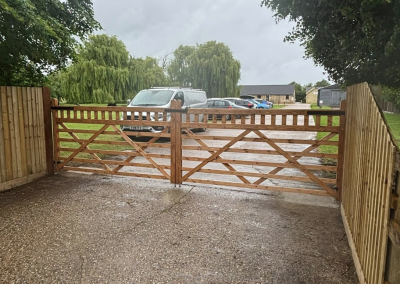 Fencing installed by SM Services